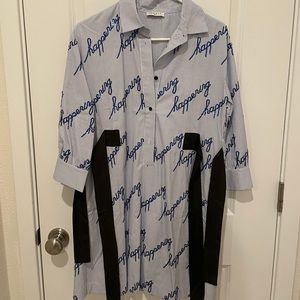 Sandro shirt dress 36